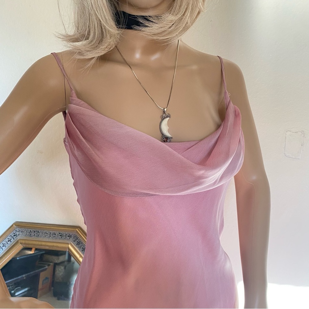 gorgeous pink coke neck princess Aurora gown